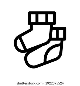 stocking icon or logo isolated sign symbol vector illustration - high quality black style vector icons

