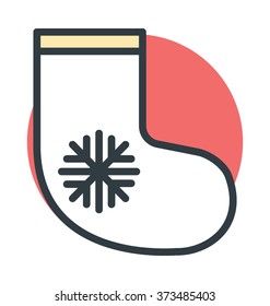 Stocking Vector Icon