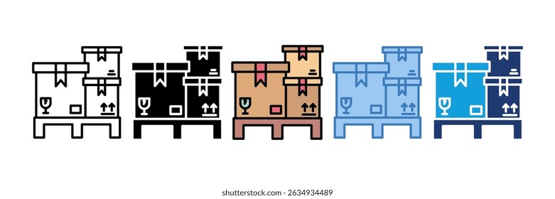 Stockpile Icon Element For Design