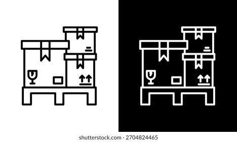 Stockpile con diseño de conjunto de iconos