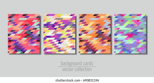 stock-vector-vector-set-of-abstract-background-with-multicolored-geometric-diamond-shapes