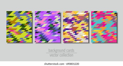 stock-vector-vector-set-of-abstract-background-with-multicolored-geometric-diamond-shapes