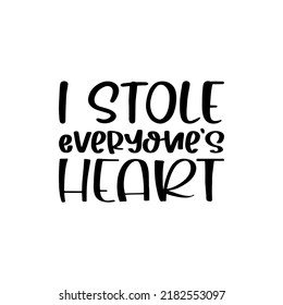i stole everyone's heart black letter quote