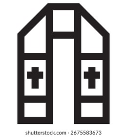 Icono de Vector moderno robado: Plantilla de símbolos de ilustración mínima para el diseño de interfaz de usuario del App móvil de Web
