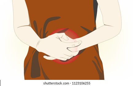 Stomach ache and abdominal pain