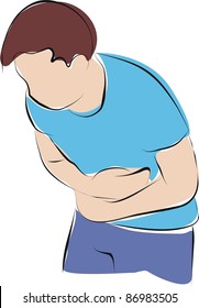 stomach ache and diarrhea