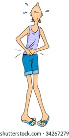 Stomach Ache - Vector