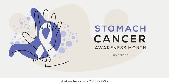 Stomach Cancer awareness month held on November.