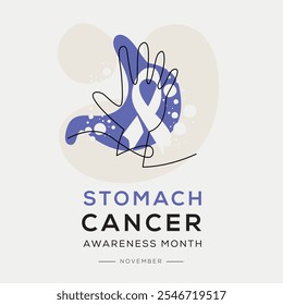 Stomach Cancer awareness month held on November.