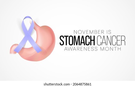 Stomach Cancer awareness month is observed every year In November, it is a disease in which malignant cells form in the lining of the stomach. Symptoms include indigestion and stomach discomfort.