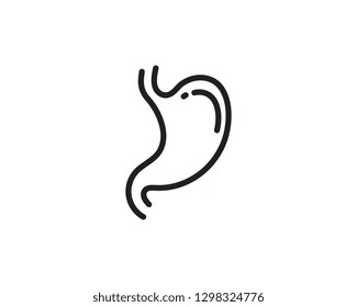 stomach care icon designs concept vector illustration