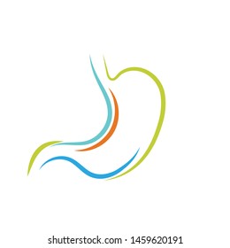 stomach care icon designs concept vector illustration