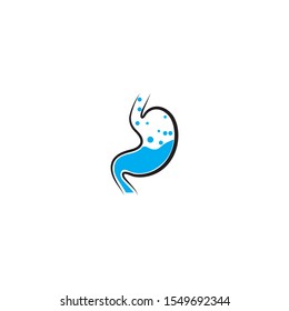 stomach care icon designs concept vector illustration