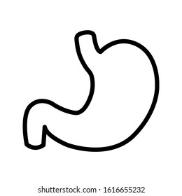 stomach care icon designs concept vector illustration. stomach icon on white background