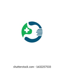 stomach care icon designs concept vector illustration