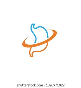 stomach care icon designs concept vector illustration