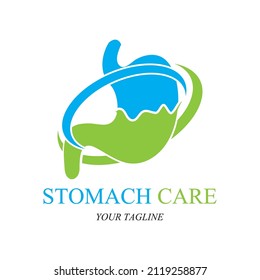 stomach care icon designs concept vector illustration