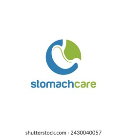 Stomach Care Logo Design Simple