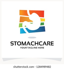 Stomach Care Logo Design Template Inspiration