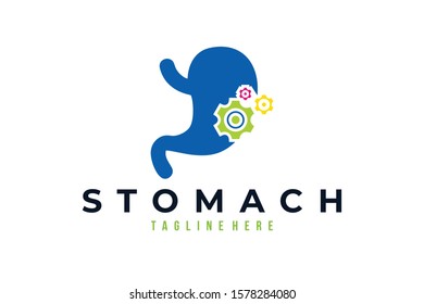 stomach care logo icon vector isolated
