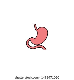 Stomach Care Logo Template Design Vector, Emblem, Design Concept