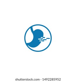 Stomach Care Logo Template Design Vector, Emblem, Design Concept