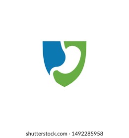 Stomach Care Logo Template Design Vector, Emblem, Design Concept