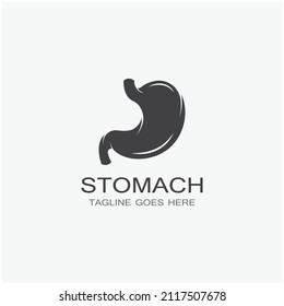 stomach health and stomach care logo design