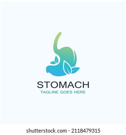 stomach health and stomach care logo design