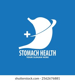 Stomach health Icon and Symbol Template Illustration