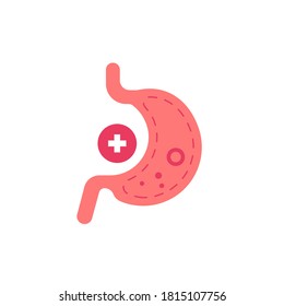 stomach, health and medicine icon