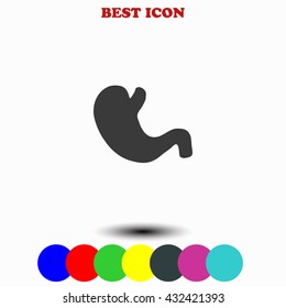 Stomach icon. 