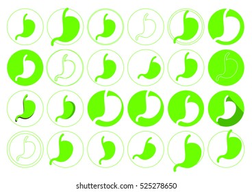 Stomach icon.
