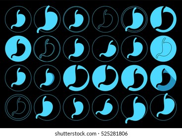 Stomach icon.
