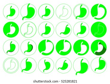 Stomach icon.