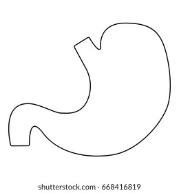 Stomach icon .