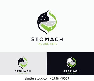 Icono de Estómago, plantilla de logotipo de ilustración creativa de estómago, estómago de salud.