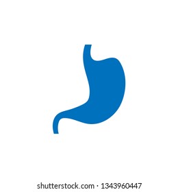 Stomach icon design template vector isolated illustration