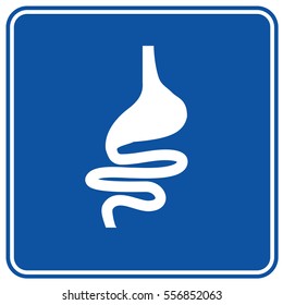 Stomach icon design,clean vector