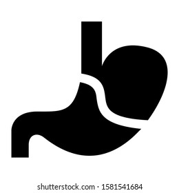stomach icon isolated sign symbol vector illustration - high quality black style vector icons
