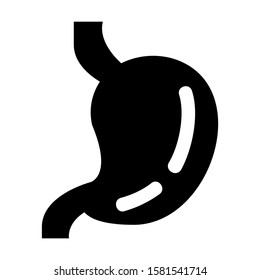 stomach icon isolated sign symbol vector illustration - high quality black style vector icons
