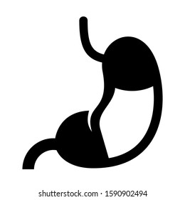 stomach icon isolated sign symbol vector illustration - high quality black style vector icons
