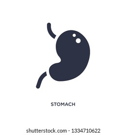 stomach icon. Simple element illustration from medical concept. stomach editable symbol design on white background. Can be use for web and mobile.