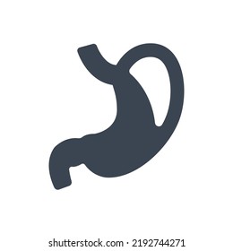 Stomach icon (Simple vector illustration)