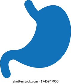 stomach icon symbol of medical vector illustration