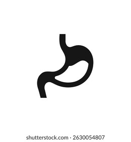 stomach icon. stomach Symbol sign for mobile concept and web design. Vector icon, Logo illustration, Vector graphics