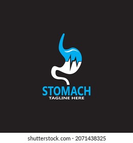 Stomach icon and symbol vector illustration