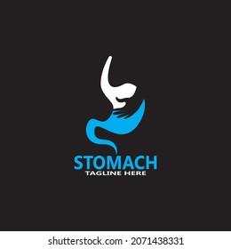 Icono de Stomach e ilustración del vector de símbolo