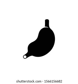 Stomach icon in trendy flat style isolated on white background. Symbol for your web site design, logo, app, UI. Vector illustration, EPS