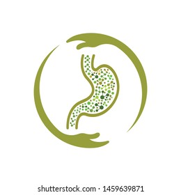 stomach icon vector illustration design template